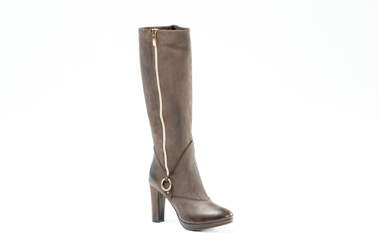 Nikita high heeled leather boots