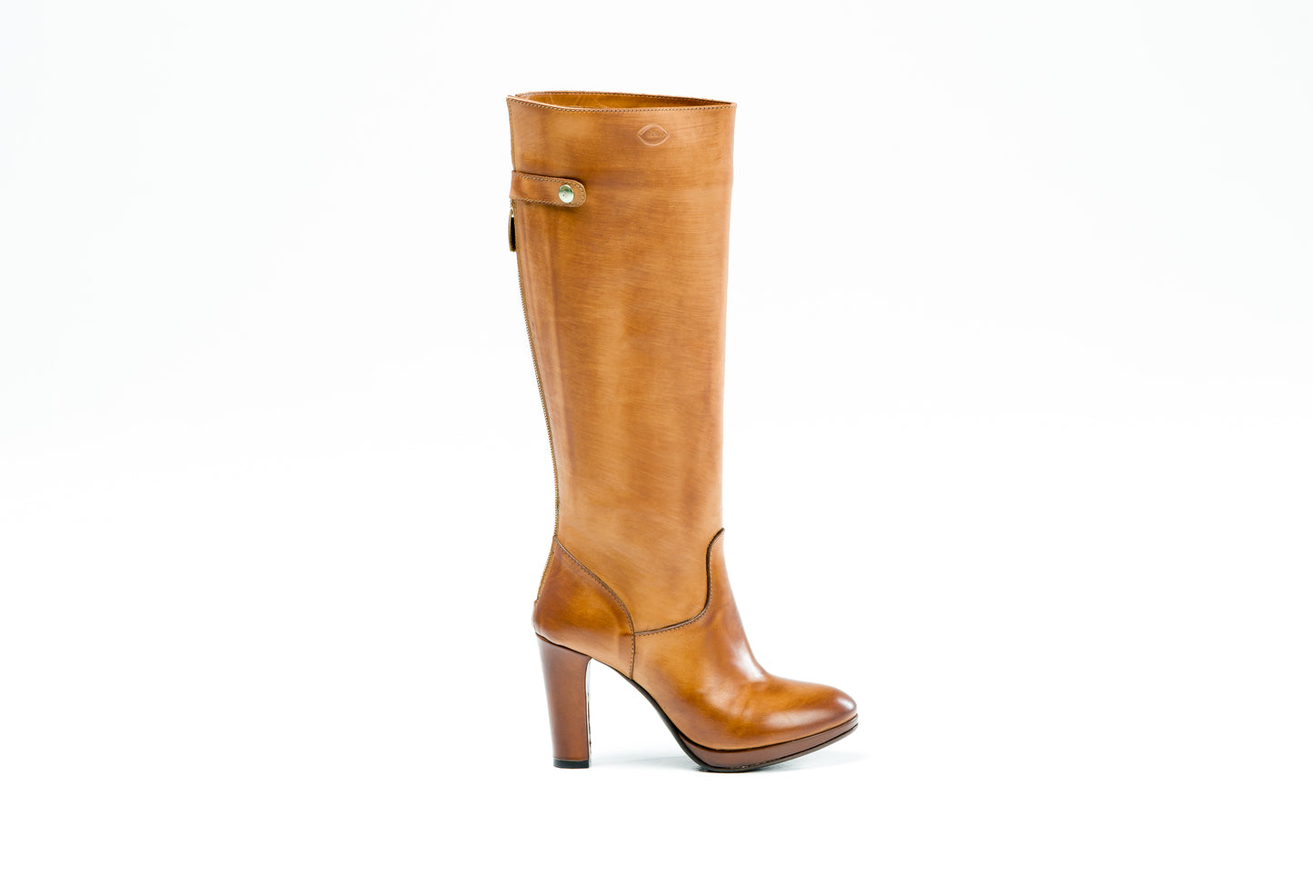 Kore high heel leather boots