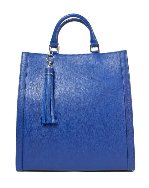 Malia large leather tote bag