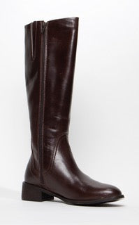 Daniella Flat leather boots