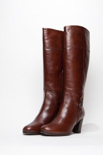 Hunter knee high leather boots